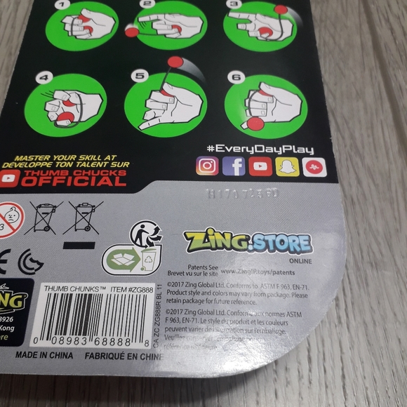 Thumb chucks | Toy Skill play by Zing - Picture 10 of 11